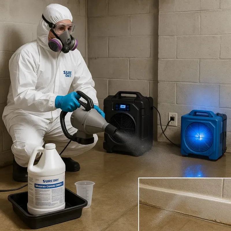 Sanitization and Odor Removal process in Caney, KS