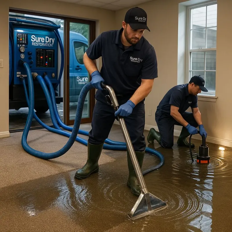 Water Extraction and Removal process in Caney, KS